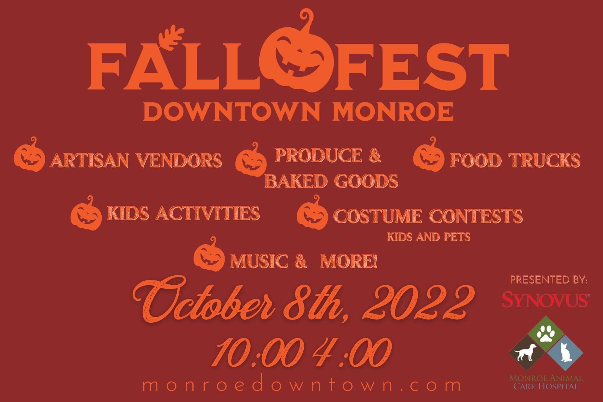 Fall Fest Downtown Monroe, Georgia 2022